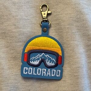 Portland Leather Colorado Keychain/Bag Charm